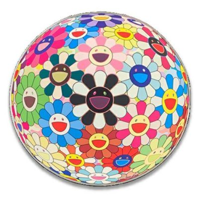 村上隆「青花の壺に村上フラワー」｜美術品・絵画販売オンライン