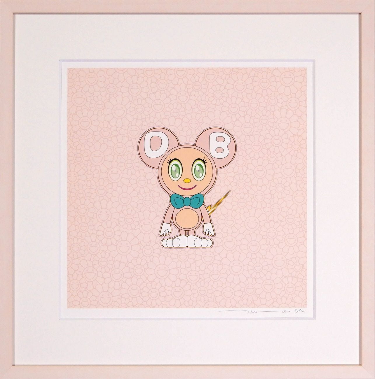 にっこりな毎日をお花さんと！」村上隆｜美術品・絵画販売オンライン