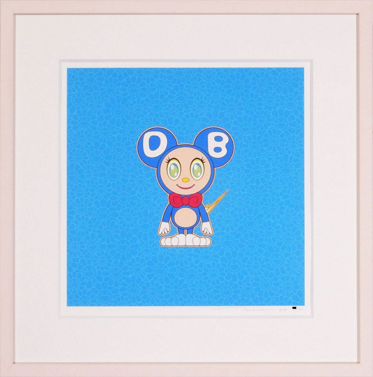 村上隆「DOB2020LightBlue」表