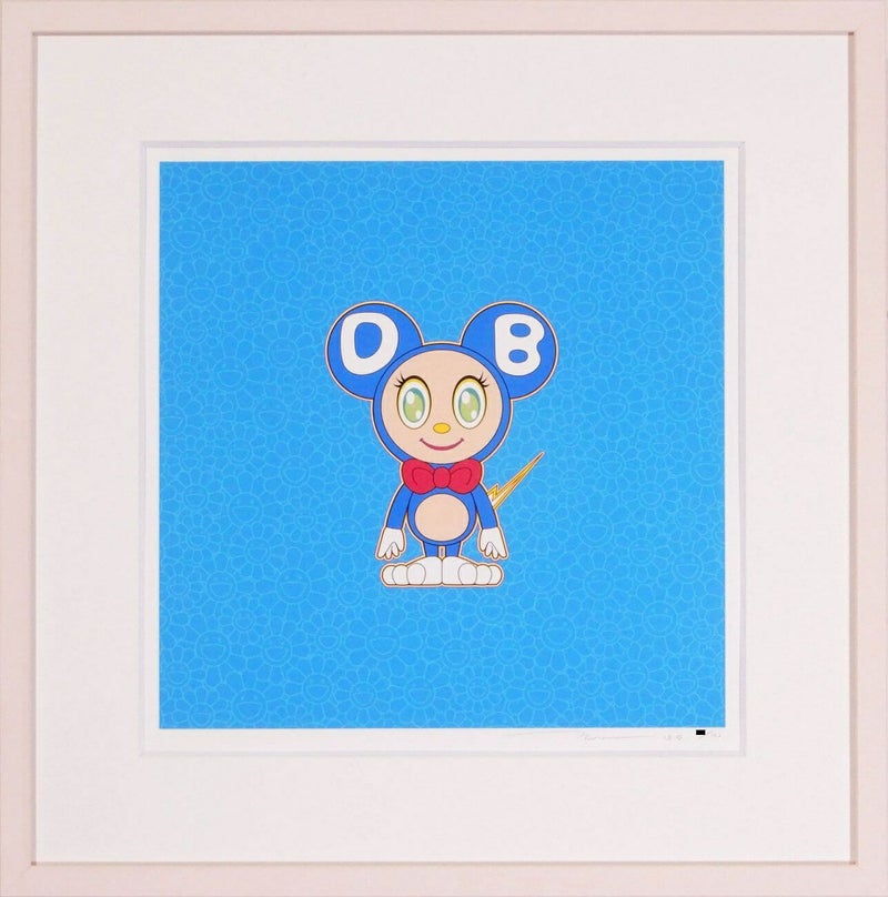 村上隆「DOB2020LightBlue」表