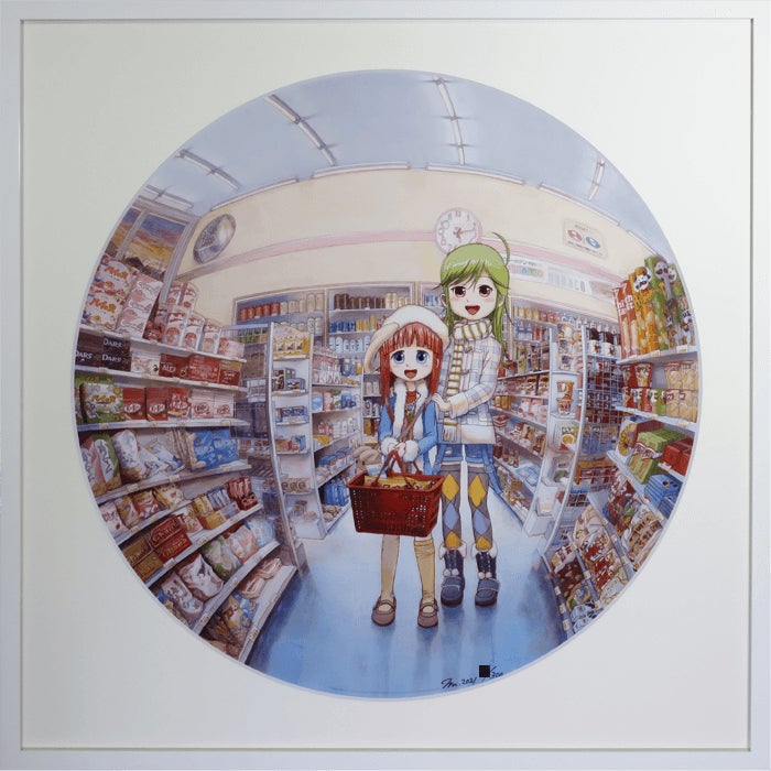 Mr「夕方おねえちゃんとコンビニ」額装