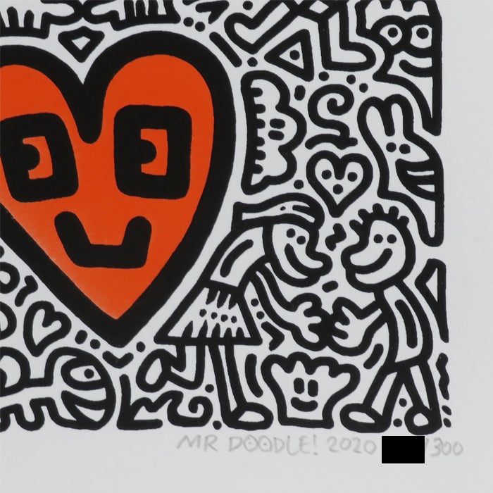 Mr.Doodle「Heart Land」サイン